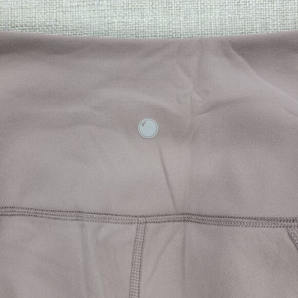 Yogalicious Lux Womens Leggings Sz XS Mocha Hi Rise Side Pockets Full Length NEW - Picture 3 of 13